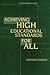Achieving High Educational ...