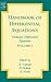 Handbook of Differential Equations: Ordinary Differential Equations, Vol. 3. Stationary partial differential equations