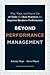 Beyond Performance Management