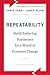 Repeatability