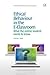 Ethical Behaviour in the E-...