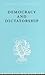 Democracy and Dictatorship:...