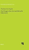 Funf Fragen Uber Die Intellektuelle Erkenntnis: Quaestio 84-88 Des 1. Teils Der Summa de Theologia