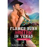 Flames Burn Hotter in Texas: Volume 1 (Cowboy/ Erotica)