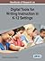 Handbook of Research on Digital Tools for Writing Instruction in K-12 Settings: Student Perceptions and Experiences