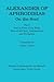 Alexander of Aphrodisias: On the Soul: Part I: Soul as Form of the Body, Parts of the Soul, Nourishment, and Perception