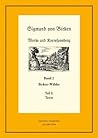 Birken-Wälder: Teil 1: Texte. Teil 2: Apparate und Kommentare (Neudrucke deutscher Literaturwerke. N. F., 77/78) (German Edition)