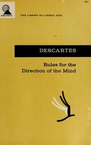 Rules for the Direction of the Mind (Paperback)