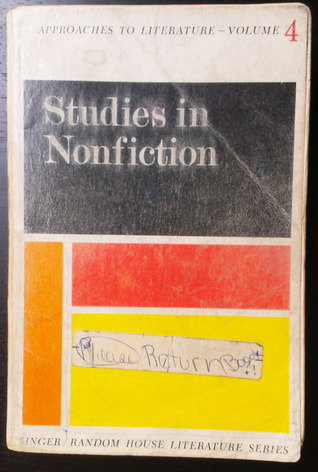 Studies in Nonfiction (Approaches to Literature, Vol 4)
