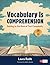 Vocabulary Is Comprehension...