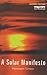 A Solar Manifesto by Hermann Scheer