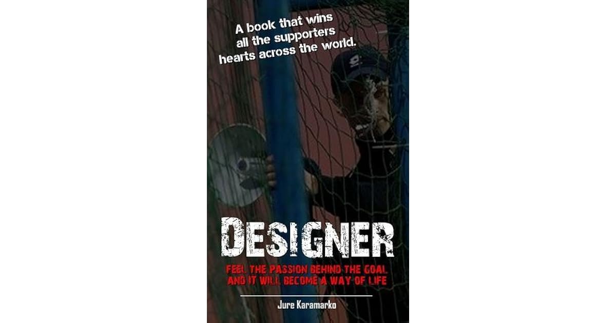 Designer football fans book by Jure Karamarko