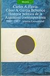 Historia política de la Argentina contemporánea: 1880-1983 Historia política de la Argentina contemporánea: 1880-1983