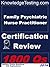 Family Psychiatric Nurse Practitioner Certification Review (Certification for Nurse Practitioners Book 6)