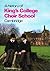 A history of King's college choir school, Cambridge