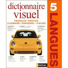 5 Langues Dictionnaire Visuel:  Anglais, Français, Allemand, Espagnol, Italien