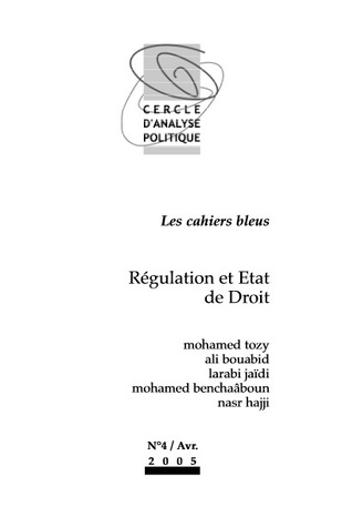 Régulation et État de droit