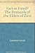 Fact or Fraud?: The Protocols of the Elders of Zion