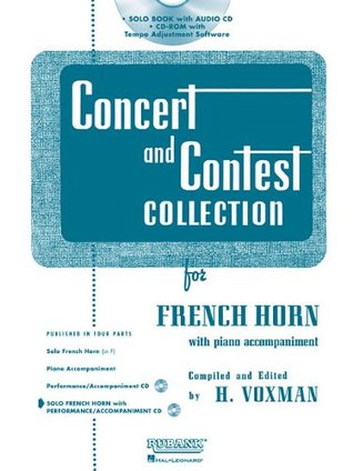 Concert and Contest Collection for French Horn with Piano Accompaniment, Solo Book with Online Media
