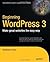 Beginning WordPress 3 (Expert's Voice in Web Development)