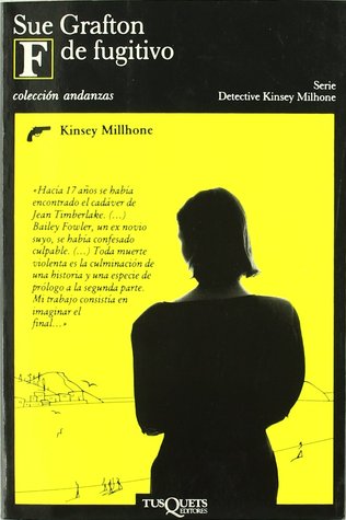 Portada de F de fugitivo, de Sue Grafton