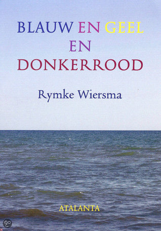 Blauw en geel en donkerrood