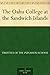 The Oahu College at the Sandwich Islands