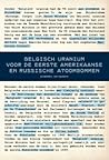 Belgisch Uranium Voor de Eerste Amerikaanse En Russische Atoombommen Belgisch Uranium Voor de Eerste Amerikaanse En Russische Atoombommen