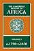 The Cambridge History of Africa: From c. 1790 to c. 1870 (The Cambridge History of Africa, #5)