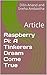 Raspberry Pi: A Tinkerers Dream Come True: Article
