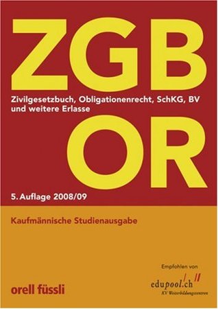 ZGB, OR, SchKG, BV und andere Erlasse