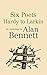 Six Poets: Hardy to Larkin: An Anthology by Alan Bennett