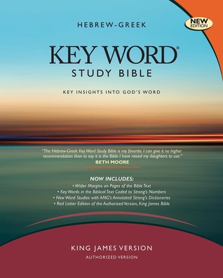 The Hebrew-Greek Key Word Study Bible: KJV Edition, Burgundy Genuine Leather Thumb-Indexed
