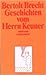 Geschichten vom Herrn Keuner by Bertolt Brecht