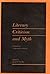 Literary Criticism and Myth by Joseph Strelka