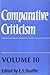 Comparative Criticism: Volu...