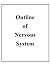 Outline of Nervous System