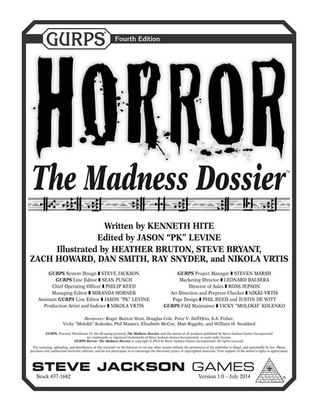 GURPS Horror - The Madness Dossier (ebook)