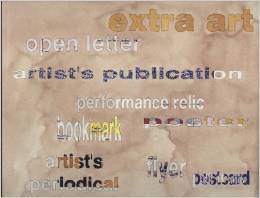 Extra Art: A Survey of Artists' Ephemera 1960-1999 (Hardcover)
