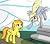 Ditz and Spitz: Origin of Derpy