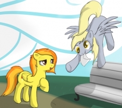 Ditz and Spitz: Origin of Derpy