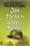 Im Westen nichts Neues by Erich Maria Remarque