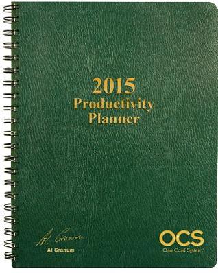 OCS Productivity Planner 2015 (One Card System)