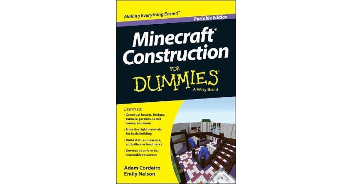 Minecraft Construction for Dummies, Portable Edition by Adam Cordeiro