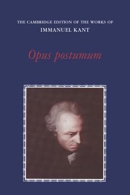 Opus Postumum (Paperback)
