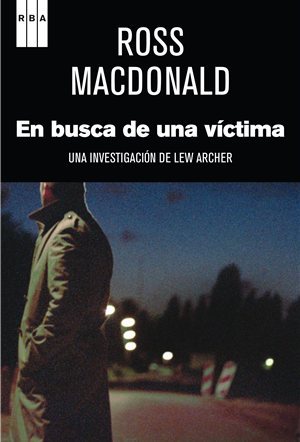Portada de En busca de una víctima, de Ross Macdonald