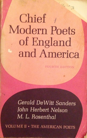Chief Modern Poets of England and America, Volume II--The American Poets