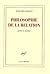 Philosophie de la Relation by Édouard Glissant Philosophie de la Relation by Édouard Glissant