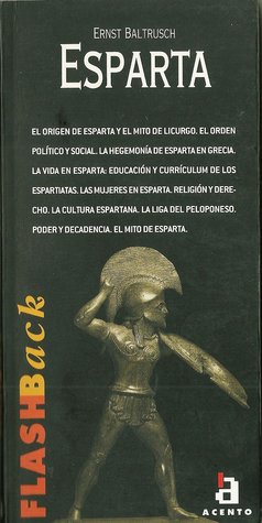 Portada de Esparta, de Ernst Baltrusch