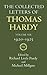 The Collected Letters of Thomas Hardy, Vol. 6: 1920-1925